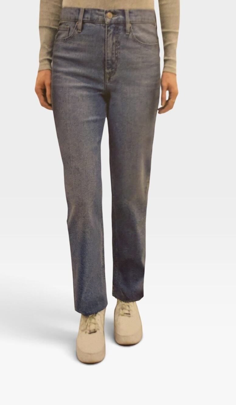 NEW CALVIN KLEIN Vintage Straight Jeans Size 10 Light Blue High Rise 3251/12